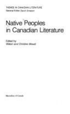 Native peoples in Canadian literature