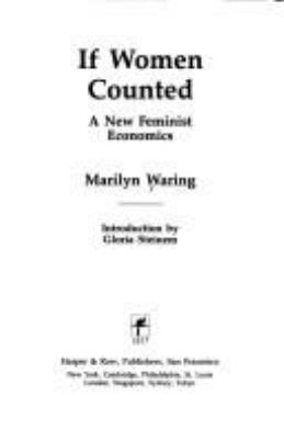 If women counted : a new feminist economics