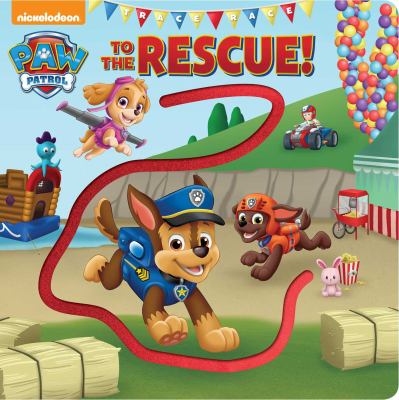 PAW patrol. Trace race to the rescue! /