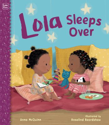 Lola sleeps over