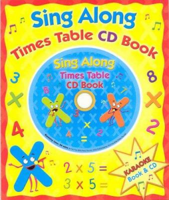 Sing along times table CD book