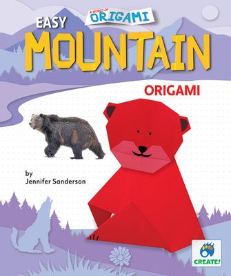 Easy mountain origami