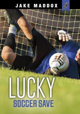 Lucky soccer save