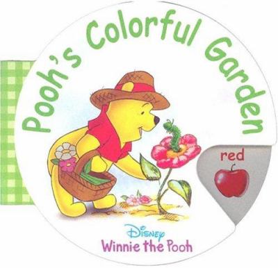 Pooh's colorful garden