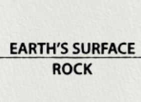 Earth's Surface : Rock