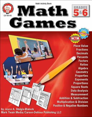 Math games : grades 5-6