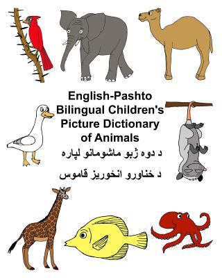 Bilingual children's picture dictionary of animals : English-Pashto