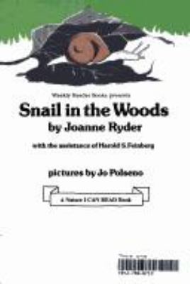 Snail in the woods