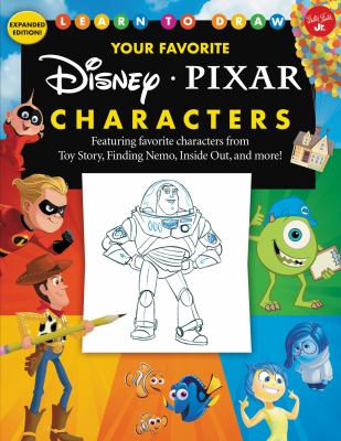 Learn to draw your favorite Disney Pixar characters