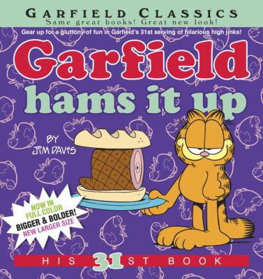 Garfield hams it up