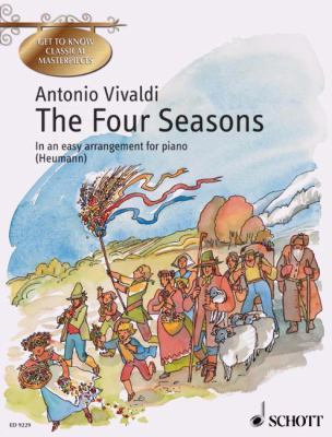 The four seasons : concertos for violin, strings and basso continuo, op. 8 nos. 1-4