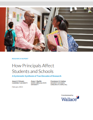 How principals affect students and schools : A systematic synthesis of two decades of research