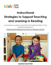 Instructional strategies to support teaching and learning in reading