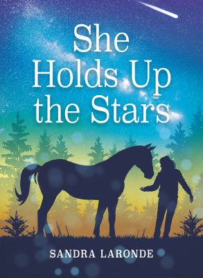 She holds up the stars