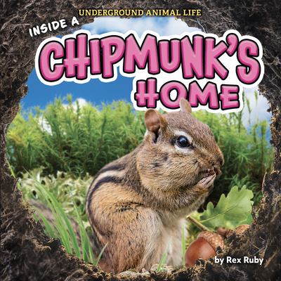 Inside a chipmunk's home