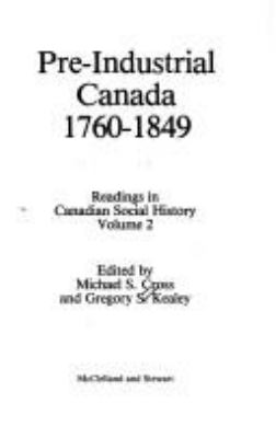 Pre-industrial Canada, 1760-1849