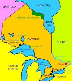 Ontario Interactive Map