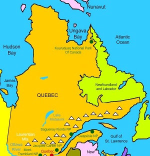 Quebec Interactive Map