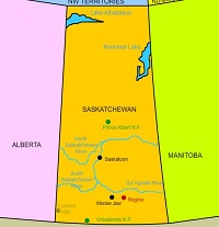Saskatchewan Interactive Map