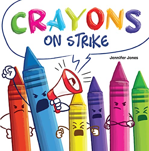 Crayons on strike
