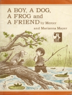 A boy, a dog, a frog, and a friend