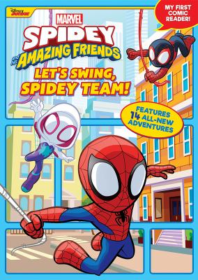 Spidey and his amazing friends. Let's swing, Spidey team!.
