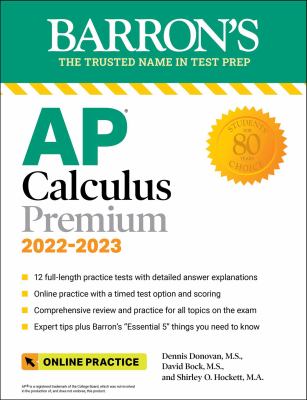 Barron's AP calculus premium. 2022-2023 /