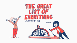 The Great List of Everything - Season 2: The Pyjamas