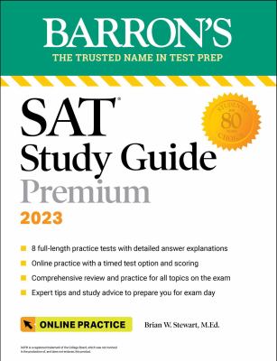 Barron's SAT study guide premium 2023