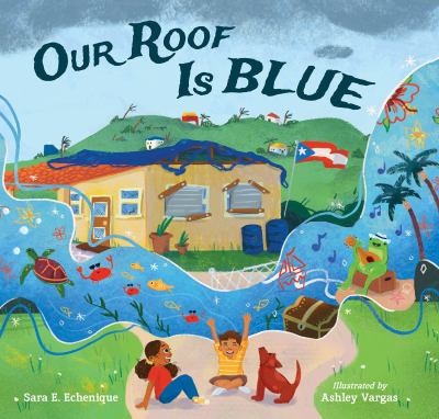 Our roof is blue