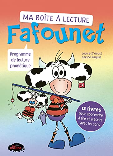 Ma boîte à lecture Fafounet : programme de lecture phonétique : 12 livres pour apprendre à lire et à écrire avec les sons