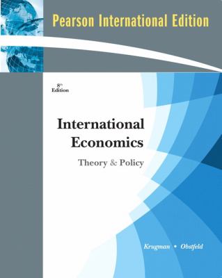 International economics : theory and policy