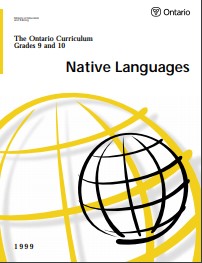 The Ontario curriculum, grades 1-8. Native languages.