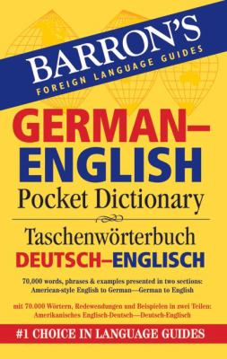German-English pocket dictionary = Taschenwörterbuch Deutsch-Englisch