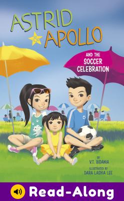 Astrid and Apollo and the soccer celebration