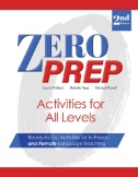Zero prep activities for all levels : ready-to-go activities for in-person and remote language teaching