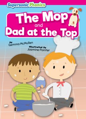 The mop and Dad at the top