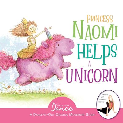 Princess Naomi helps a unicorn