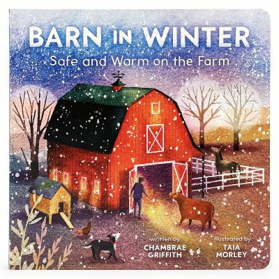 Barn in winter : safe and warm on the farm