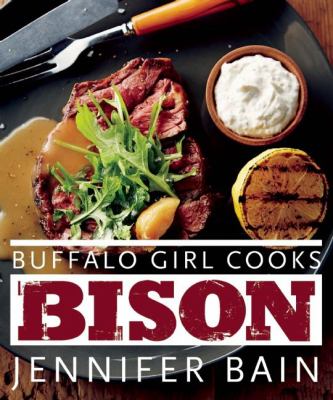 Buffalo girl cooks bison