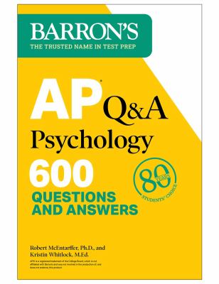 AP Q&A psychology : 600 questions and answers