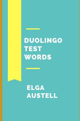 Duolingo test words