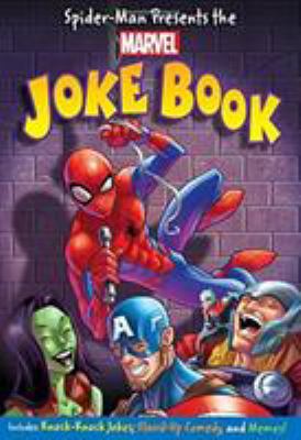 Spider-Man presents the Marvel joke book.
