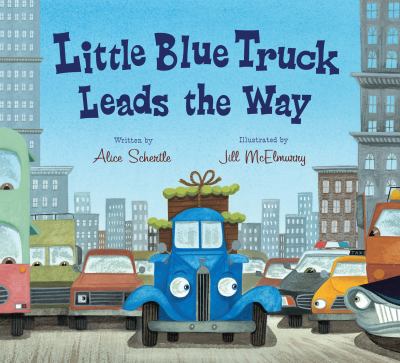 Little Blue Truck leads the way.