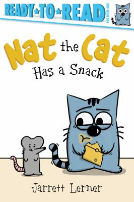 Nat the cat has a snack