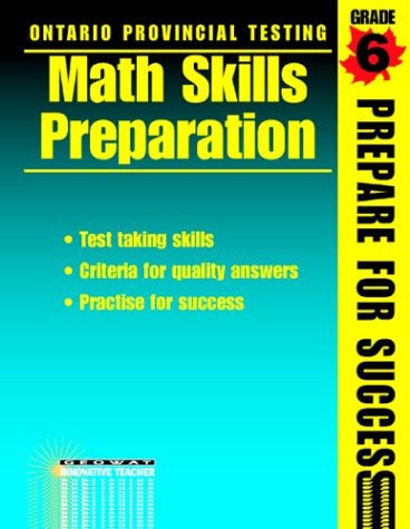 Math skills preparation : grade 6