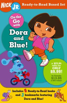 On the go with Dora and Blue! : Nick Jr. ready-to-read boxed set.