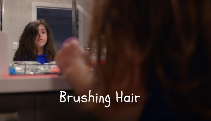 Brushing Hair