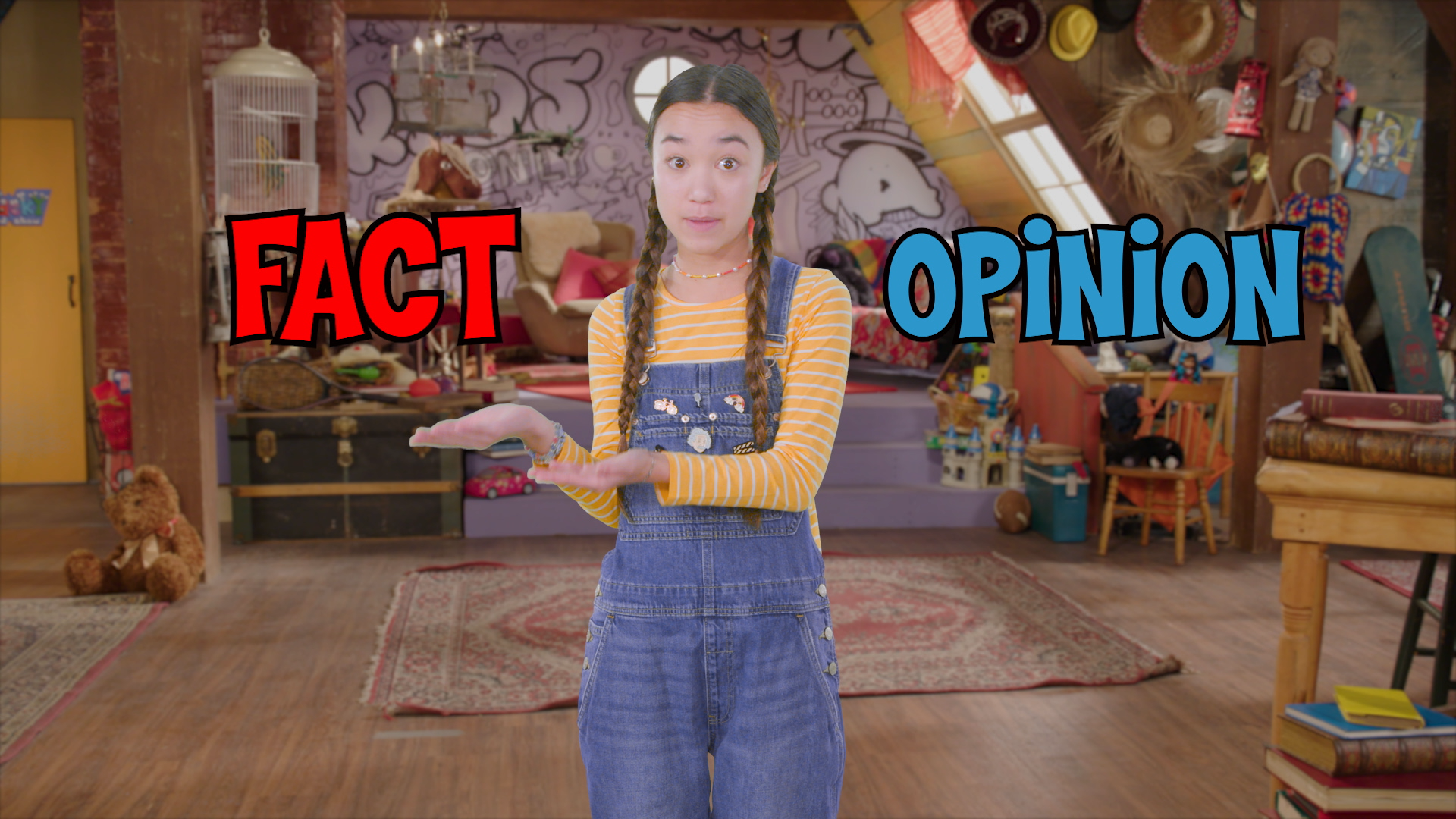 Fact versus Opinion Showdown!: Wacky Media Songs.