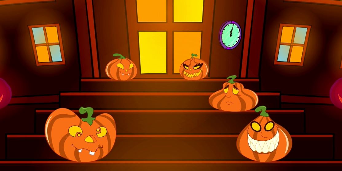 Five Little Pumpkins: Howdytoons.